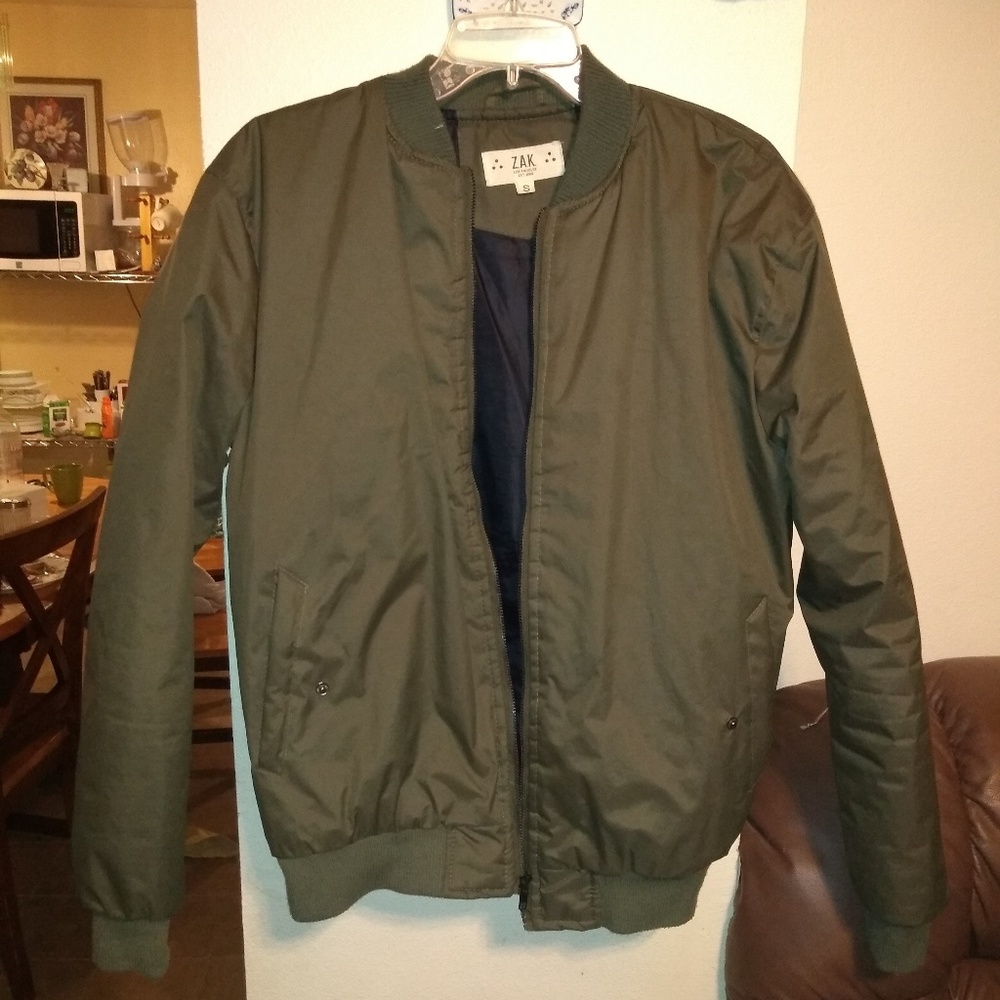 Green Bomber Jacket